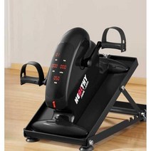 재활자전거 무릎 다리 상하지 전동 치료 운동 기구, 듀얼모터+무선리모컨+LCD화면+일체형보호구1쌍