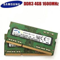 삼성 8GB 4GB 2GB PC3L 12800S DDR3 1600 노트북 메모리 1600MHZ 모듈 SODIMM RAM, 08 8G PC3L 1600MHzX2pcs