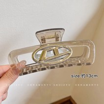 세련된 빅사이즈 클립 여성스러운 헤어핀 뒤통수 상어핀 볼륨 멀티핀 헤어핀