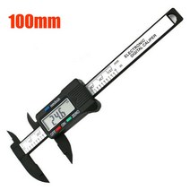 측량 디지털 캘측량 스 6 인치 전자 버니어 100mm 마이크로 미터 눈금자 측정 도구 0.1mm, 02 100mm bla기계