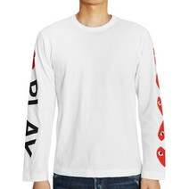 [꼼데가르송] 하트 AZ T262 051 1 남자 긴팔티셔츠