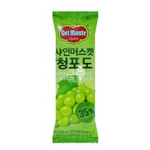 롯데푸드)델몬트 샤인머스켓n청포도바 1박스(40개입) 31240810ea, 셀링마켓 1, 셀링마켓 본상품선택