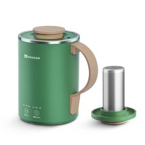 약탕기 가정용 업소용 한약 도자기 중탕기 대용량 홍삼 달임기 전기 탕약기 350ml 전기 주전자 건강 보존, 01 dark green filter_02 UK