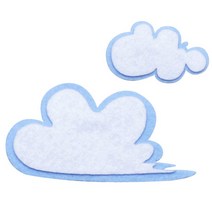 동물 캐릭터 펠트 3500 구름, 20개