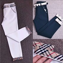 날라리언니 2744 버디체크스판바지 여성바지 골프바지 체크포인트바지 골프웨어 평상복