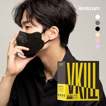 [천삼백케이] [리하랑_마스크] 브이킬 항균마스크 숨쉬기편한 새부리형 마스크 30매, 19 라벤더퍼플(소형)30매