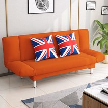 원룸 쇼파 패브릭 미니 자취방 1인용 소파 2인용 침대 의자 리클라이너 접이식 좁은거실 일인, P