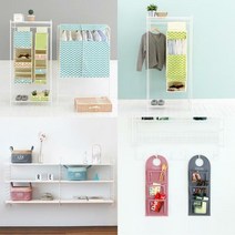 [딜] 정리 수납 BEST ITEM, 어반빈티지 도어포켓_핑크