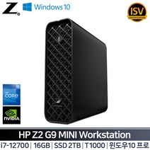 HP Z2 Mini G9 워크스테이션 4Y5Y9AV i7_T1000 (SSD 2TB 변경)