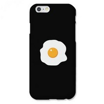 바보사랑 LG Q9 계란후라이 블랙 하드 케이스.봉봉케이스
