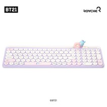 BT21 미니니 피규어 멀티페어링 블루투스 무선 키보드, 알제이(RJ)