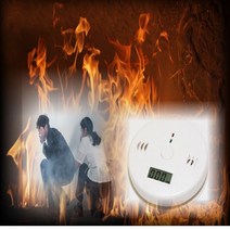 일산화탄소경보기 가스누설 건전지포함 가스감지기 소방자재, 1개