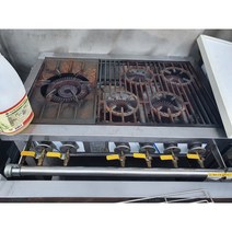 [중고] [신품] 5구 간택기 가로 900 큰불1 작은불4 도시가스 엘피지, 중고b급
