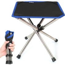 헬리녹스 오리지널 정품 Rock Cloud 아웃도어 의자 접이식 컴팩트 운기 쉬운 내하중 110kg 초경량 캠프 낚, 01 블루+블랙