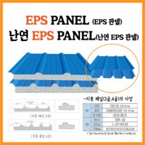 EPS판넬 100T 골지붕 판넬 (가등급)-전화문의상품/부가세별도가
