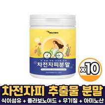 차전자피 가루 마시는 식이섬유 플라보노이드 무기질 씨앗껍질 파우더 타먹는 먹는법, 10통, 차전자피분말 300g