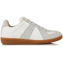 [명품][명품]메종 마틴 마르지엘라 독일군 스니커즈 / 화이트 송아지가죽100% 남