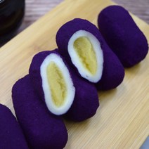 1[이든미] 자색고구마 찹쌀떡 45g*30알 / 1.3키로 /아침대용 떡/ 디저트 /간식떡