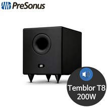 프리소너스 TemblorT8 200W 스튜디오 서브우퍼 스피커