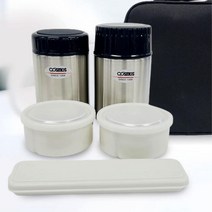 직장인 출퇴근용 보온 도시락통 캠핑 식사시간 밴또