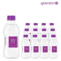 한국청정음료 몽베스트 생수 330ml x 12개 야외활동필수품 유아분유물 미니생수 미네랄워터, 상세페이지 참조
