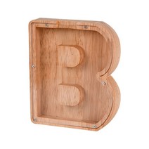 코인거치대 2개 영문 이니셜 가정용 보관함 보물 상자, B 2개