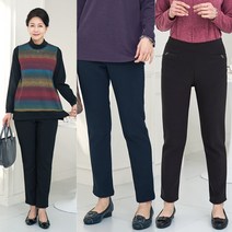 [엄마옷 로즈맘] 네온테잎기모밴딩바지