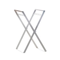 펀타스틱 북유럽 접이식 쓰레기랙 쓰레기봉투 20L용, 화이트, 1개