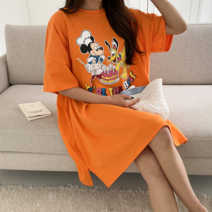 [ETC] [기타브랜드]네쥬 여성 여름 면원피스 프린팅 데일리 롱 원피스