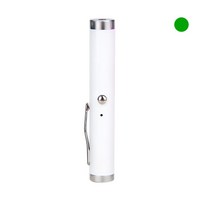 2021 USB 충전식 532nm 녹색 전술 사냥 레이저 펜 강력한 포인터 발표자 원격 보어 시야 손전등, 녹색 빛 흰색