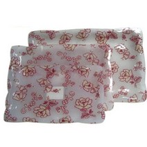 쟁반 카페 트레이 아크릴 쟁반 받침대 플레이트 30CM:No5105ea, 대, 본상품선택