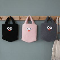 폭시샵 브런치 브라더 폼폼 부클 에코백