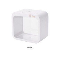 베타물고기 구피 해수어 금붕어키우기 LED 나이트 라이트와 Betta 물고기 상자 크리 에이 티브 분리형 미니, [01] White