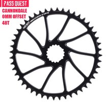 Pass Quest 0mm 오프셋 MTB 스프로킷 Si Ss SI SL 자전거 크랭크 체인 휠 28T-40T 42T 44T 46T 48T 50T 52T 자전거 12 단 체인링