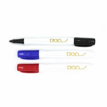 잘 지워지는 보아 보드마카 일반형 BM-PIC 312 마커 O, 색상:흑색, 단품