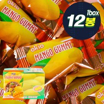 무팡3)1IJP_미성패밀리 오키오망고구미 80g 12입x2, 1IJP_미성패밀리 오키오망고구미 80g 12입x2, 2개