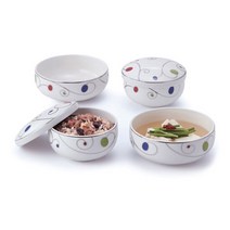 [한일도자기]은방울 단반상기 6p, 단품