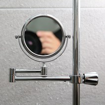 샤워실거울 샤워부스 면도 거울 면도경 미용거울, 타공방식