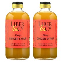 리버앤코 페루산 생강뿌리로 만든 진저 시럽 280ml 2팩, 1개