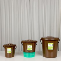 리빙패밀리 음식물쓰레기통 가정용 업소용 짤순이 음식쓰레기통, 분리형음식물쓰레기통2호