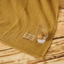 삼중 거즈 순면 100% 여름 거즈 홑이불 단품 유아/S, 브라운