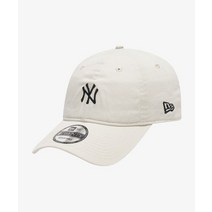 NEW ERA 무료반품 워시드 뉴욕 양키스 언스트럭쳐 볼캡 아이보리 920UNST BASIC NEYYAN IVORY 12836276