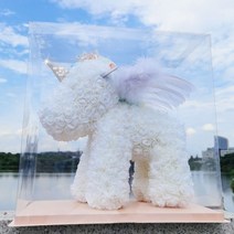 결혼기념일 1주년 선물 곰돌이꽃 장미 곰돌이 a01, G