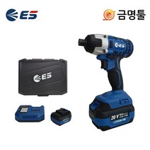 ES산업 LR120 충전임팩드라이버 20V 4.0AH 2팩 최대토크150Nm, 2개