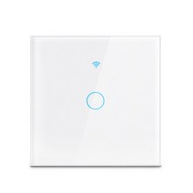 Tuya 스마트 라이프 Led 라이트 와이파이 터치 스위치 110V-220V Alexa 구글 홈으로 작동, 02 Live Neutral Wire_03 3-Gang, 03 White EU
