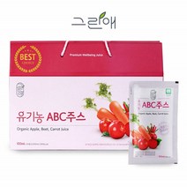 유기농 사과 비트 당근 주스 ABC 주스 즙 레드비트 사과 비트 당근 쥬스 즙