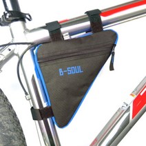 자전거 안장 가방 B-SOUL 자전거 가방 방수 안장 MTB 도로 산악 앞 탑 튜브 프레임, 13 08