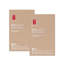 공차 클래식 밀크티 홍차 만드는법 20g 20포 2박스