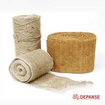 데팡스 녹화 마대 끈 코아네트 지주목 새끼줄 마끈 쥬트로프 코아테이프 결속 코코봉 수태봉, 녹화테이프(코아테이프):15cm