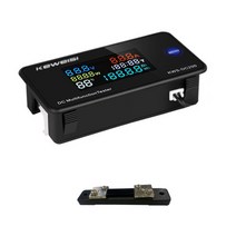 KEWEISI DC 0-200V 전압계 전류계 KWS 전원 에너지 미터 LED 디지털 DC 전력계 전기 미터 50A, 보여진 바와 같이, 하나